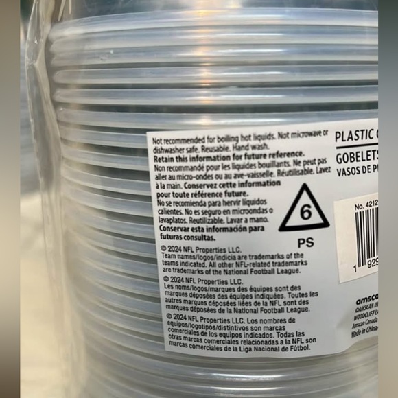 NFL 18 oz party cups 150 count - Picture 4 of 4